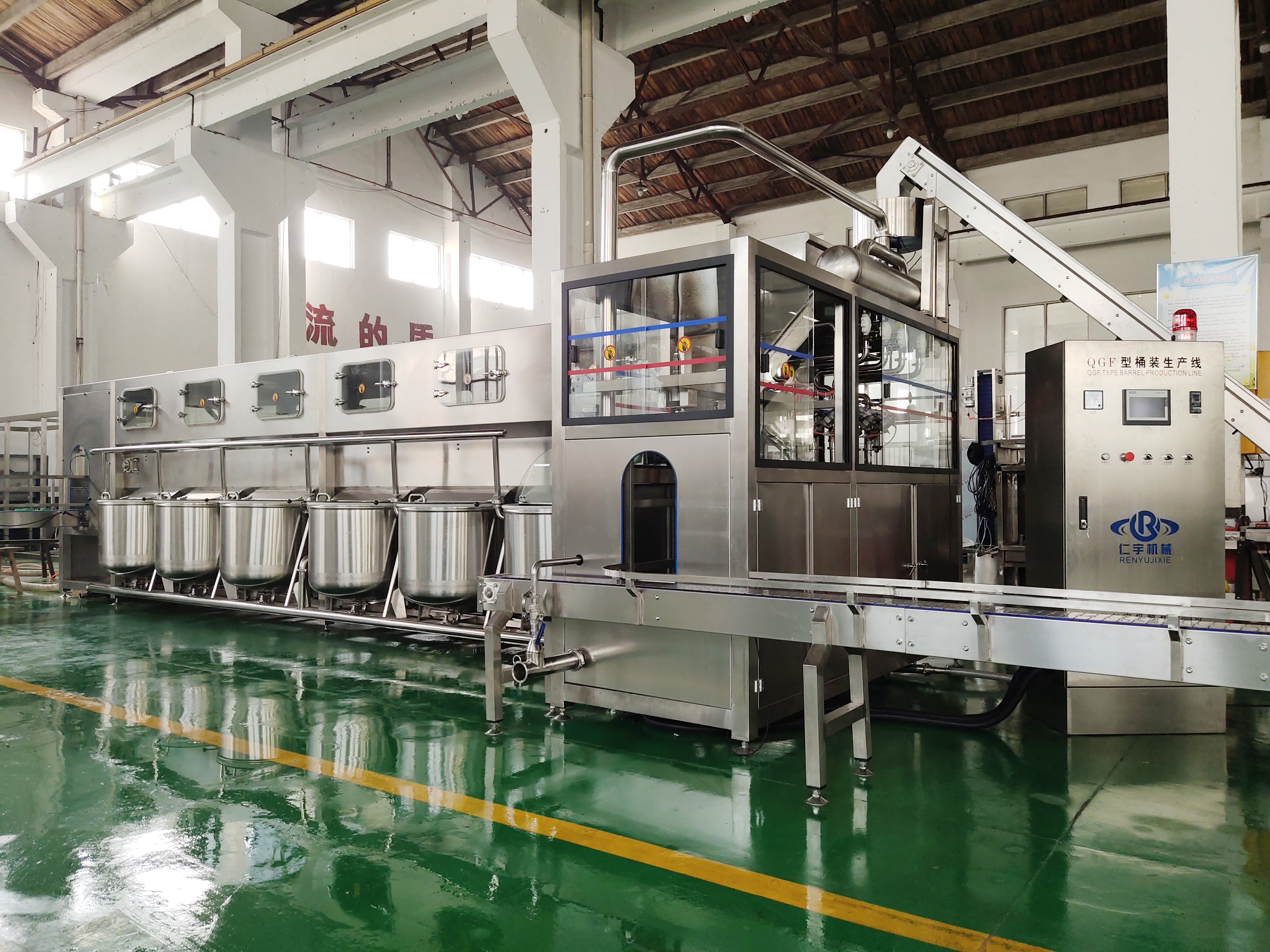 Barreled water production line equipment